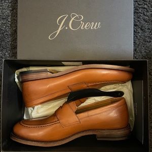 J. Crew Ludlow Penny Loafers - English Tan